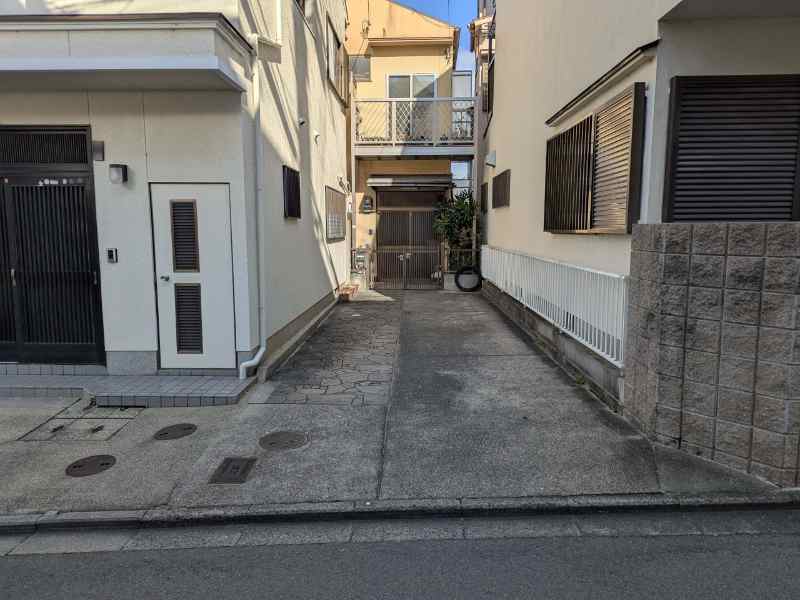 旗竿地の実例