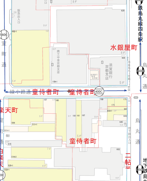 相続路線価の地図