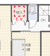 将来エレベーターの3階