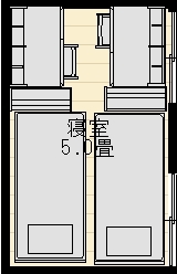 子供部屋が５畳では２つに仕切れない