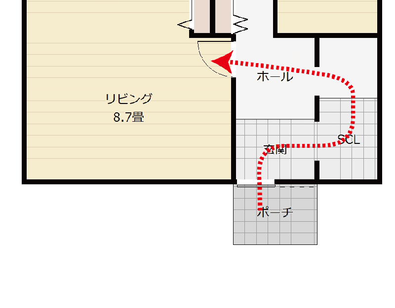 シューズクロークの施工例