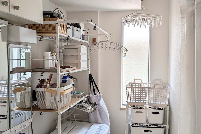 生活感丸出しの洗面所