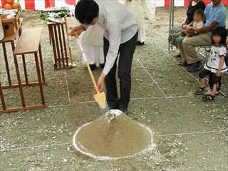 地鎮祭の儀の画像