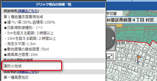 自治体の用途地域のサイト