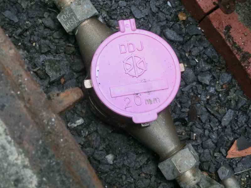水道メーターの蓋